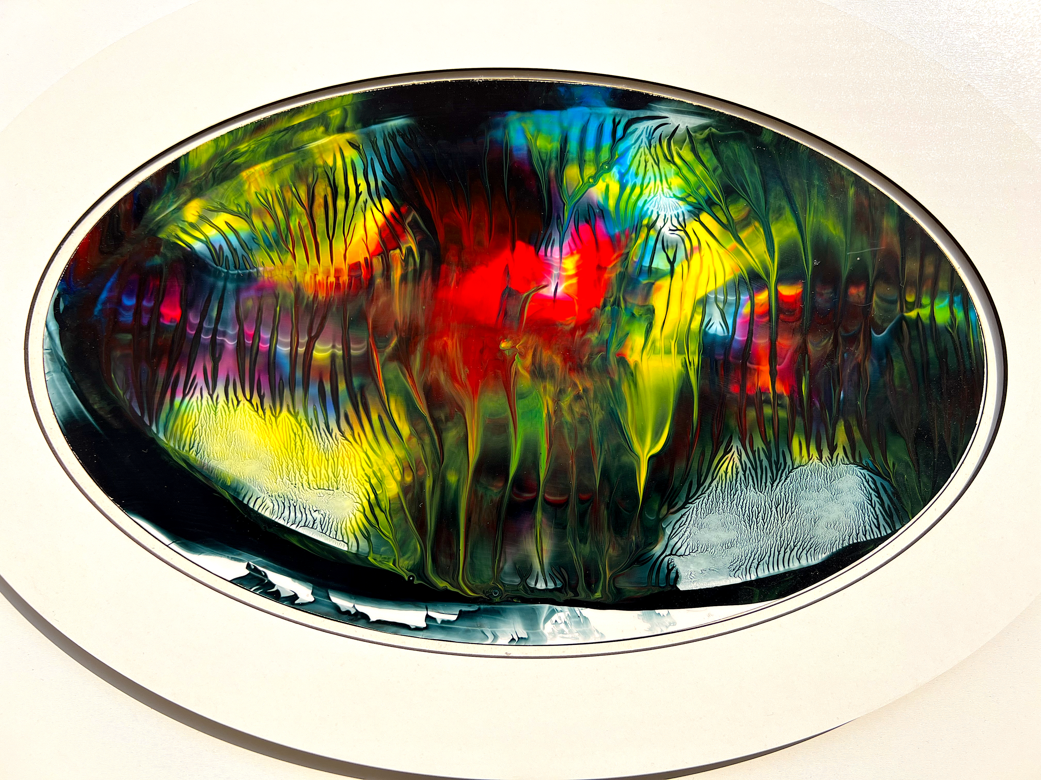 Duralit Üzerine Akrilik 25x500cm Kırmızı 2024